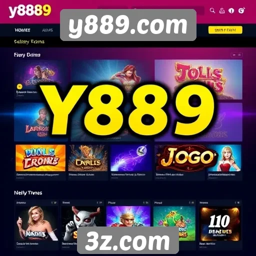 Interface do usuário do site y889.com avaliada